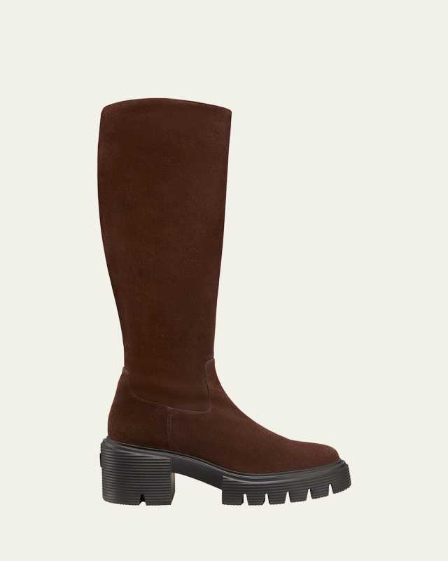 Soho Suede Knee Boots